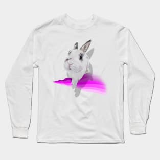 3D super cute bunny! Long Sleeve T-Shirt